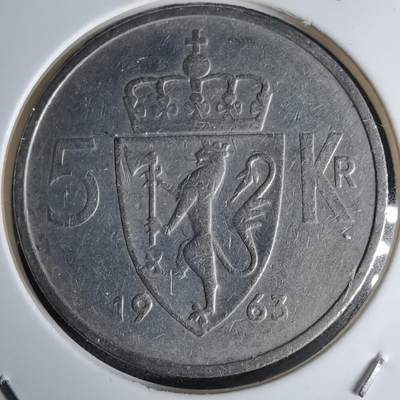 沼泽如烟--第998场 - 挪威1963年5克朗