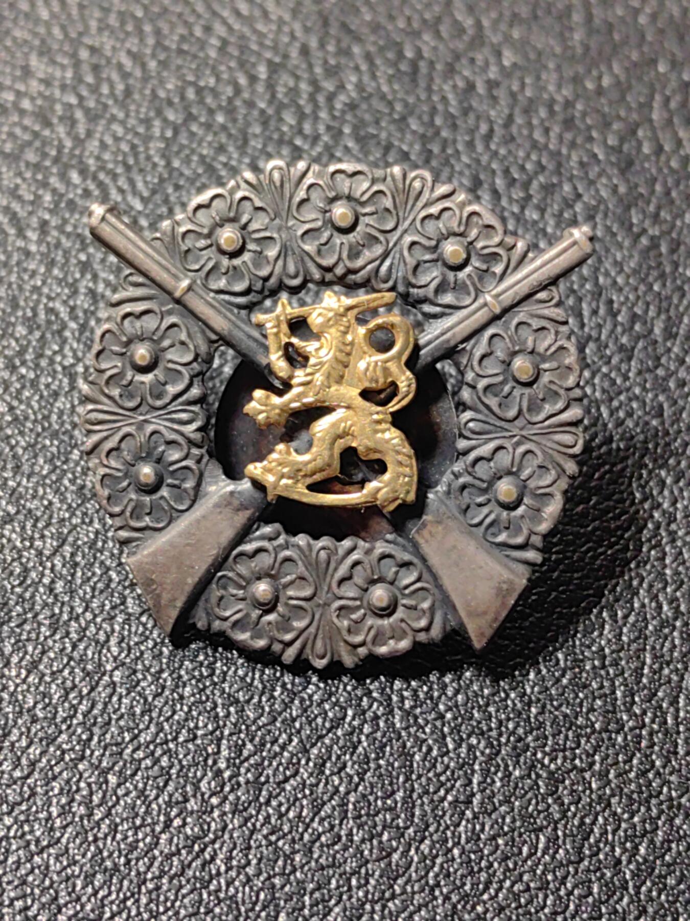 靖甫拍卖第五场 芬兰步兵射击技能证章