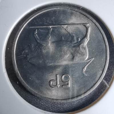 沼泽如烟--第997场 - 爱尔兰1971年5便士