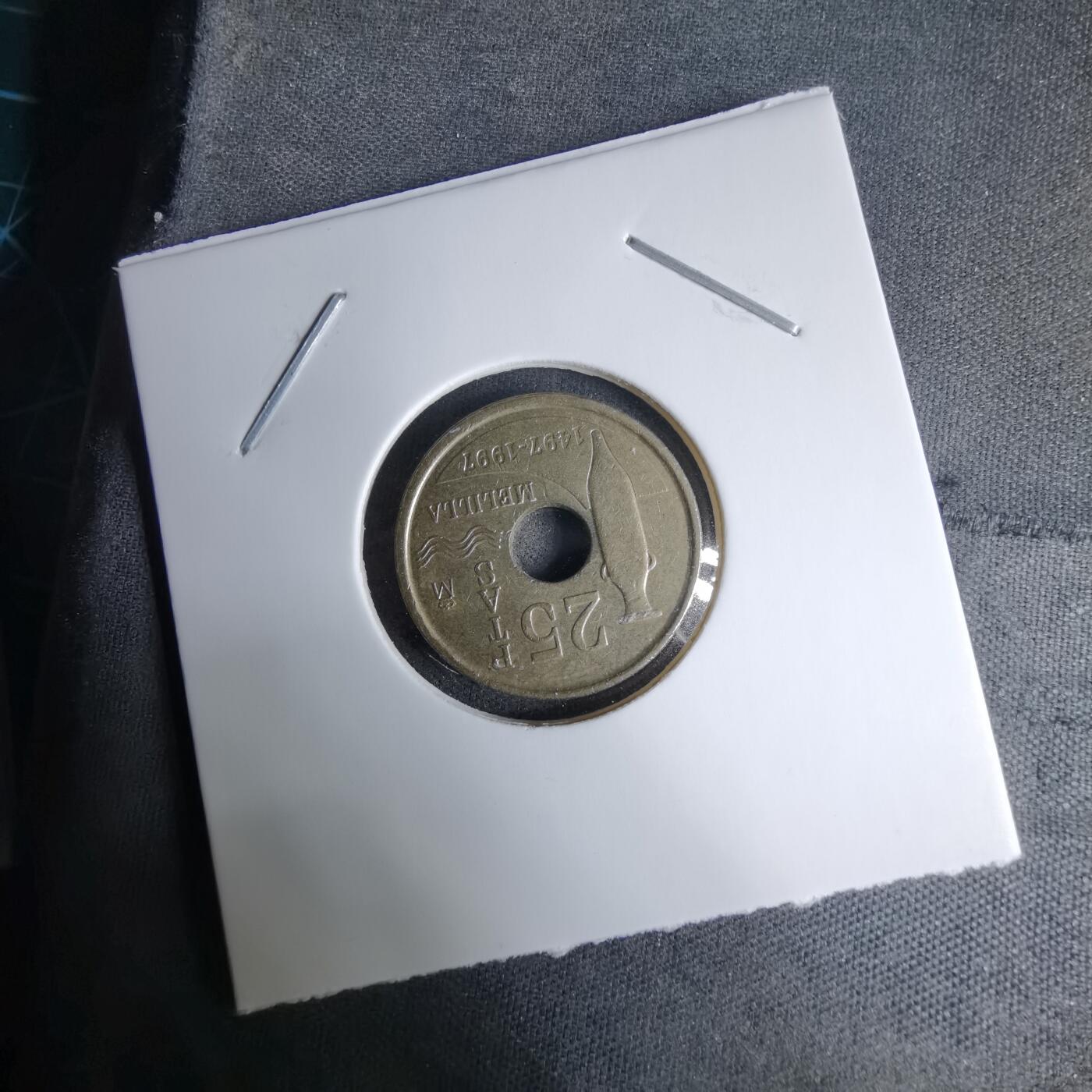 沼泽如烟--第997场 西班牙1997年25比塞塔