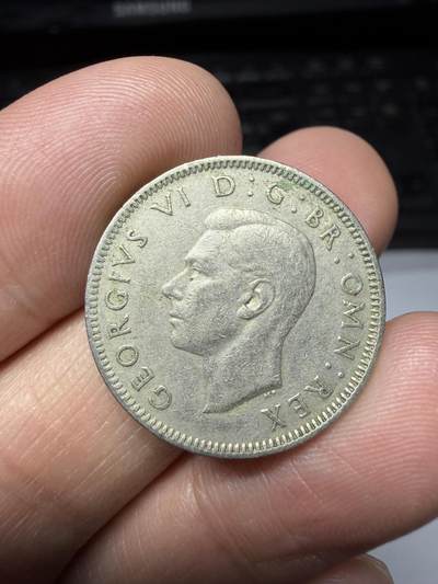 2025年集古藏今外币拍卖第二期-第8场—（总第308拍），可以寄存60天，满160元包邮。 - 1948年英国1先令