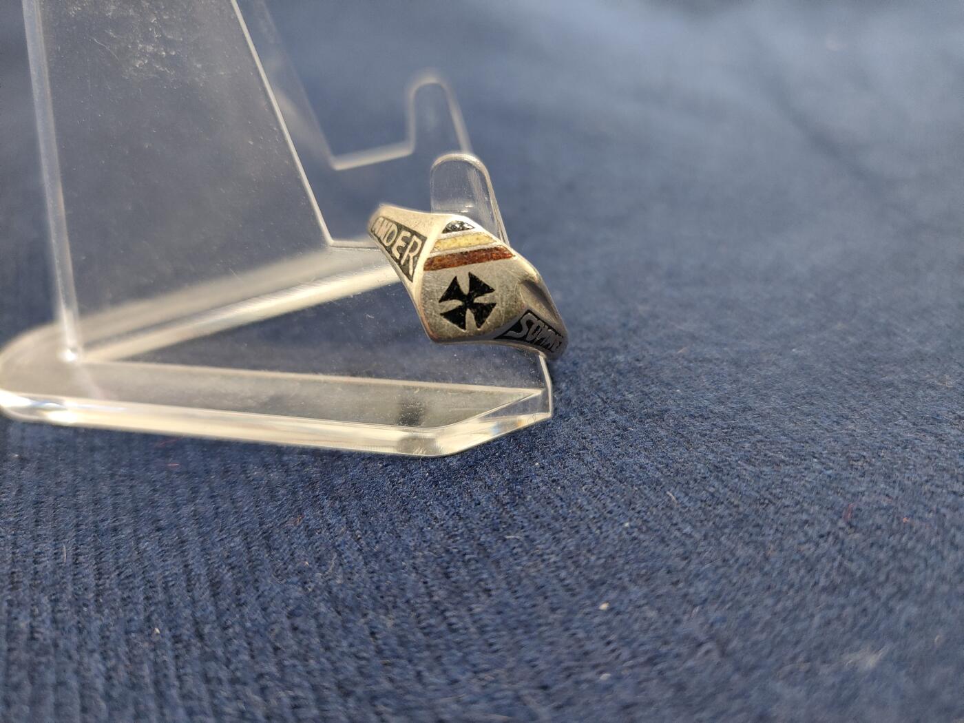 时顺第二十九拍(新年大拍) 德国一战时期爱国戒指，内打800银标