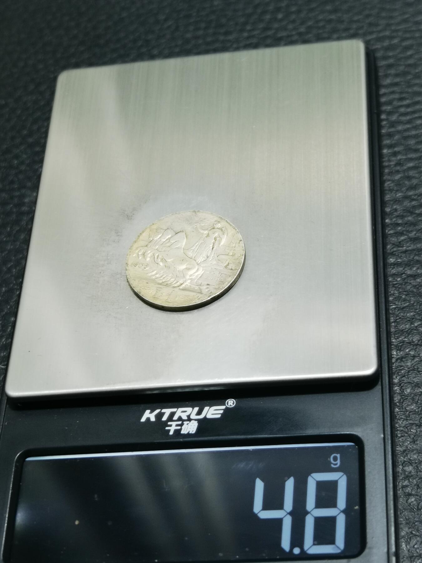 天下钱庄专场欢迎参拍 意大利胜利马车1里拉银币