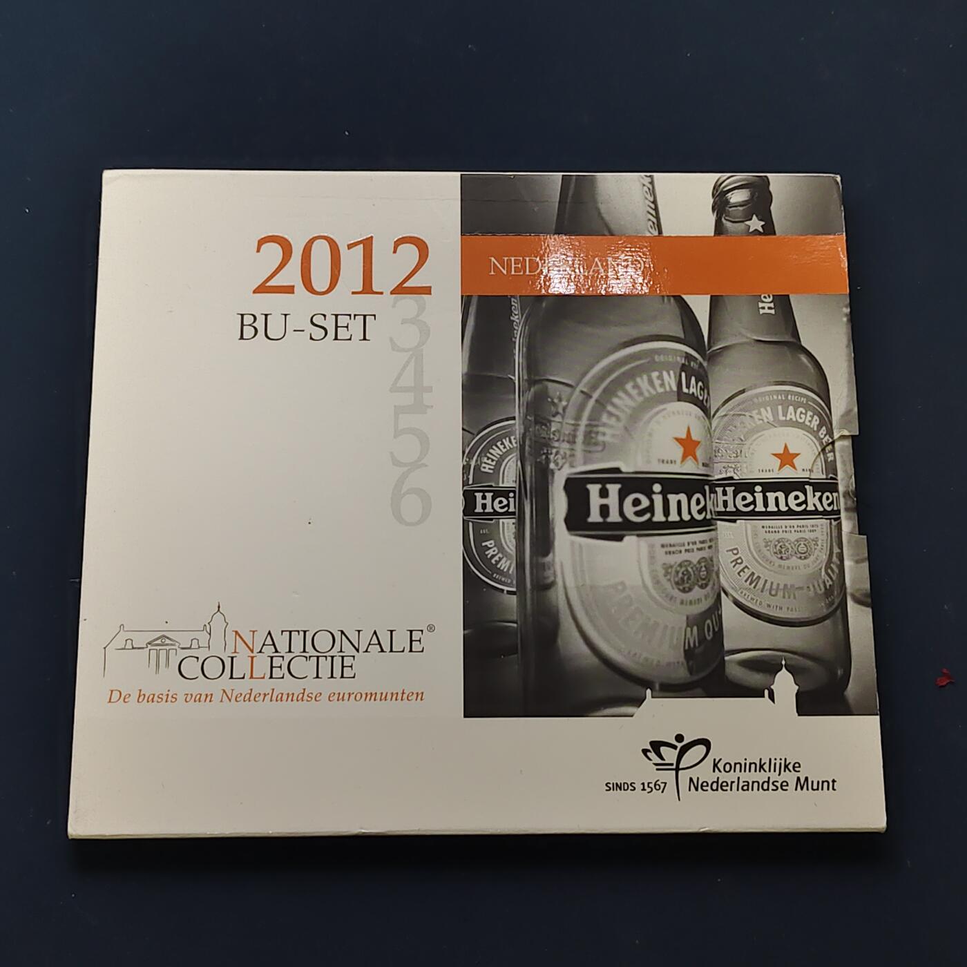 【全场包邮】纯粹捡漏拍504场-更新中 荷兰2012年官方封装套币-含2欧元欧元十周年双色纪念币