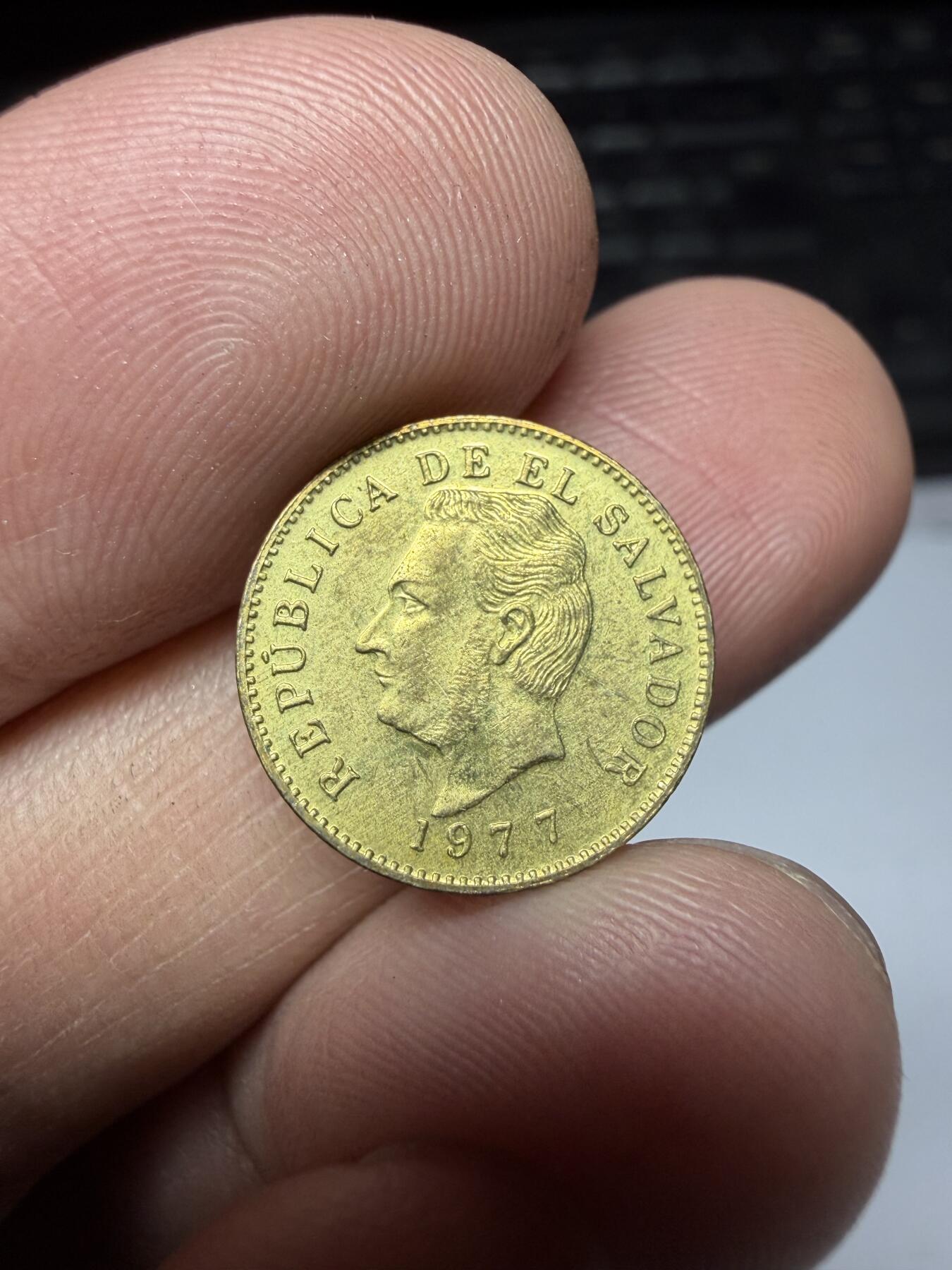 2025年集古藏今外币拍卖第二期-第8场—（总第308拍），可以寄存60天，满160元包邮。 1977年萨尔瓦多1分