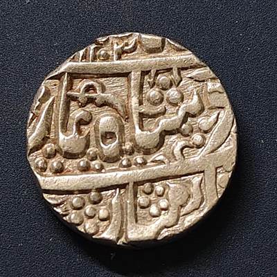 【全场包邮】纯粹捡漏拍505场 - 【古钱】印度焦特布尔土邦库恰曼封建领1203年（1789）1卢比银币-D-有清理