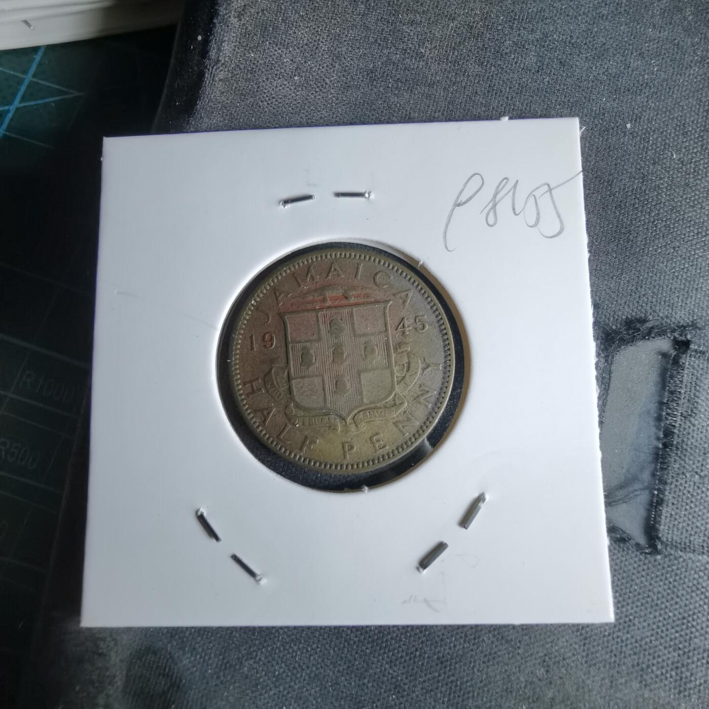 沼泽如烟--第998场 牙买加1945年半便士