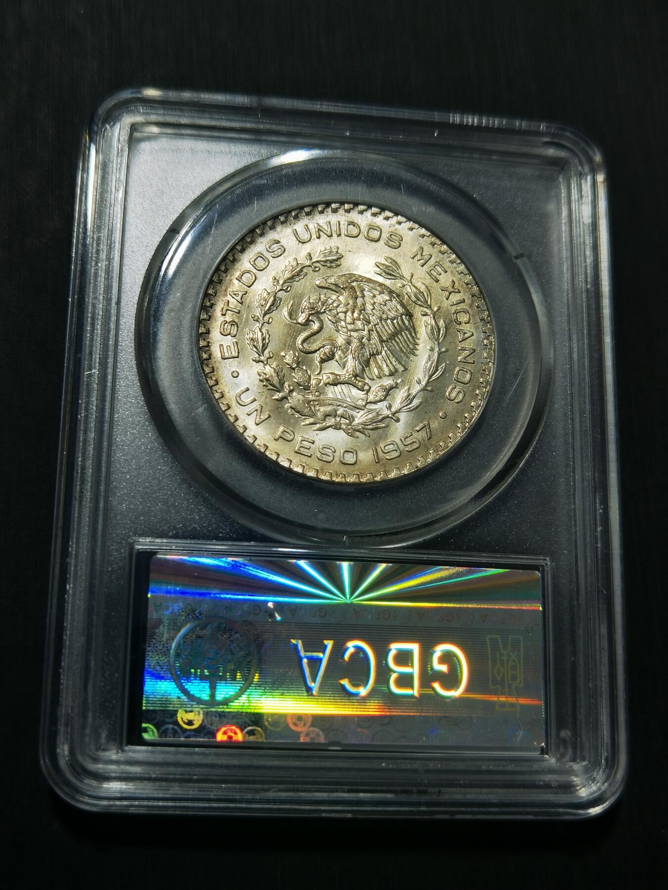 天下钱庄专场欢迎参拍 墨西哥一比索银币