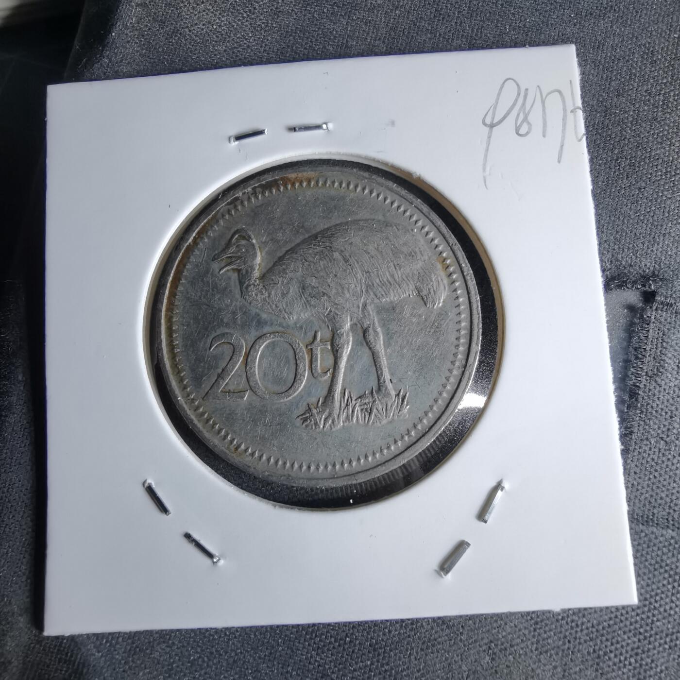 沼泽如烟--第998场 巴布亚新几内亚1978年20托伊