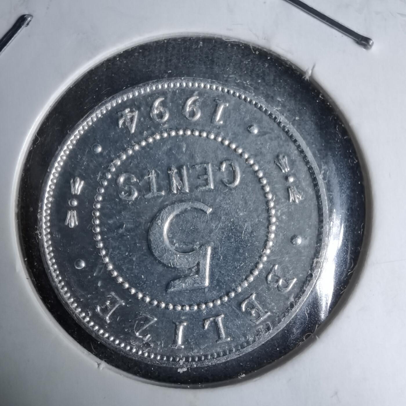 沼泽如烟--第997场 伯利兹1994年五分