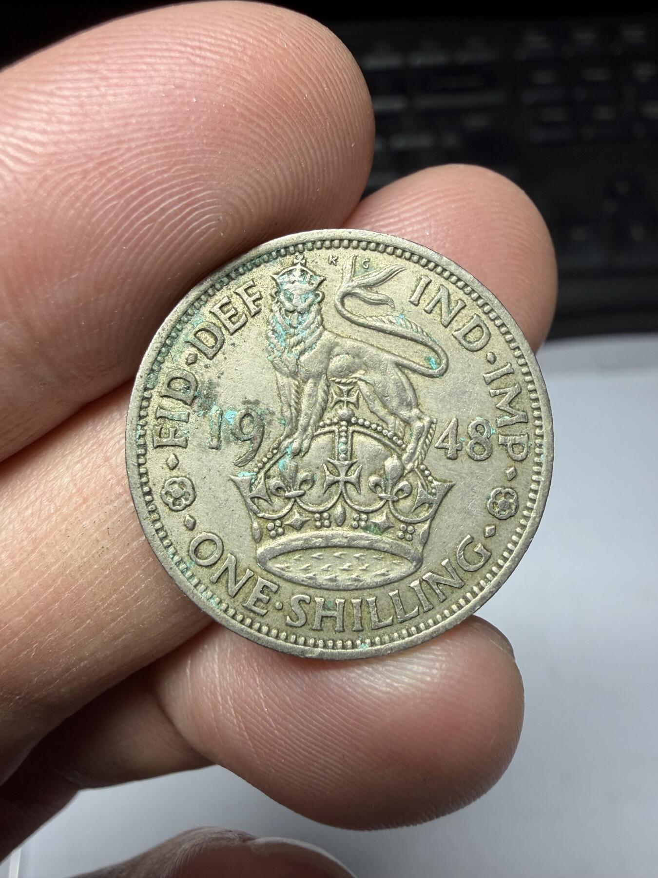 2025年集古藏今外币拍卖第二期-第8场—（总第308拍），可以寄存60天，满160元包邮。 1948年英国1先令