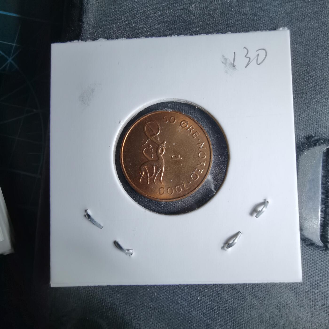 沼泽如烟--第997场 挪威2000年50欧尔