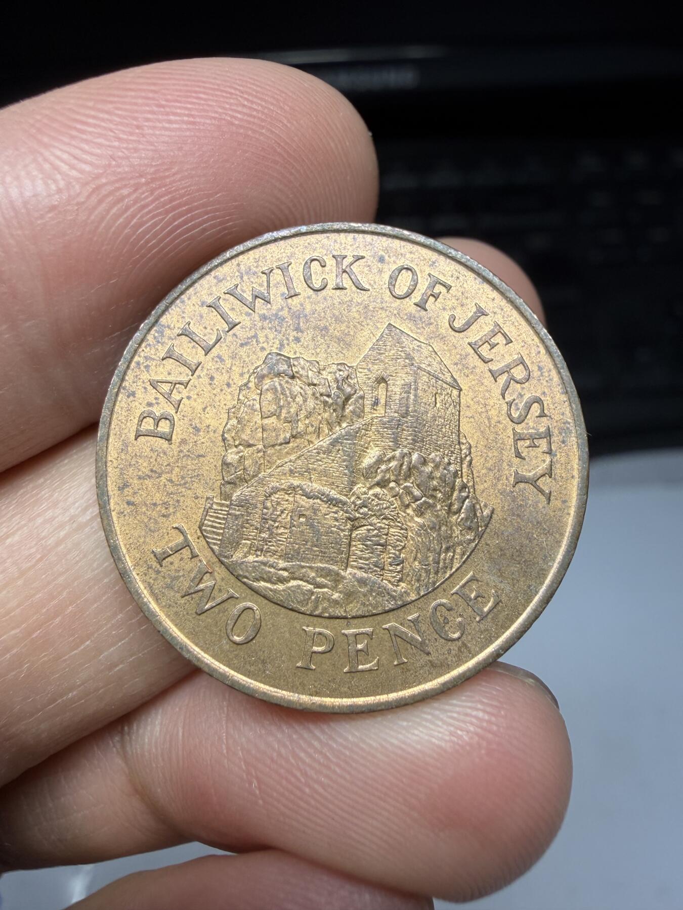 2025年集古藏今外币拍卖第二期-第8场—（总第308拍），可以寄存60天，满160元包邮。 1983年泽西2便士