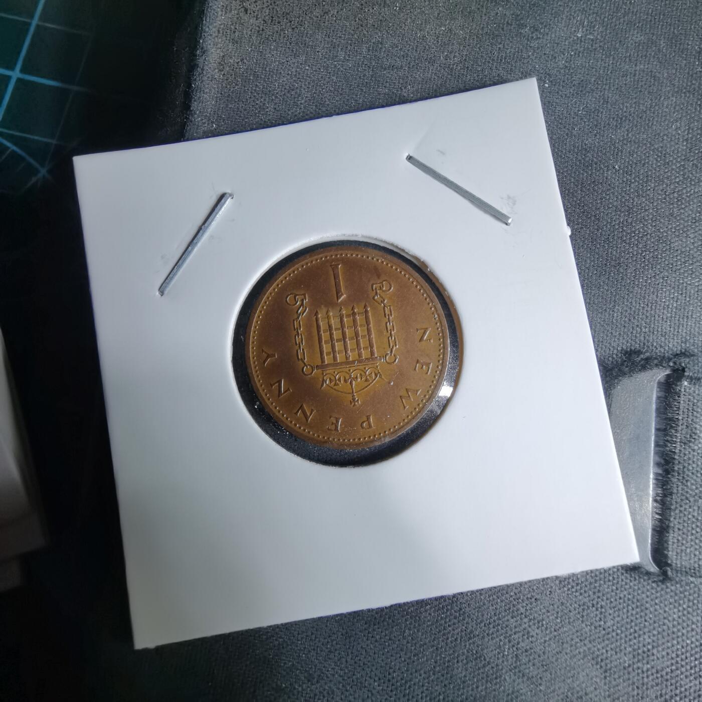 沼泽如烟--第997场 英国1971年1便士