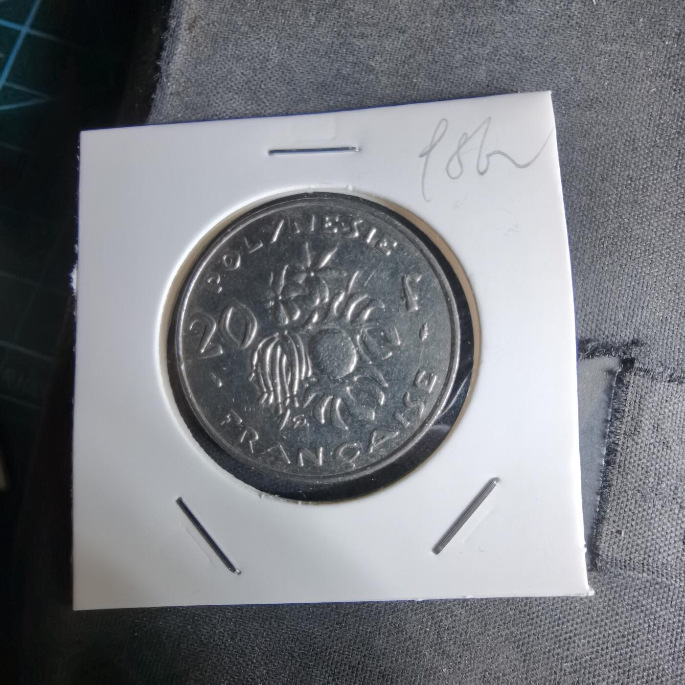 沼泽如烟--第998场 法属波利尼西亚1984年20法郎