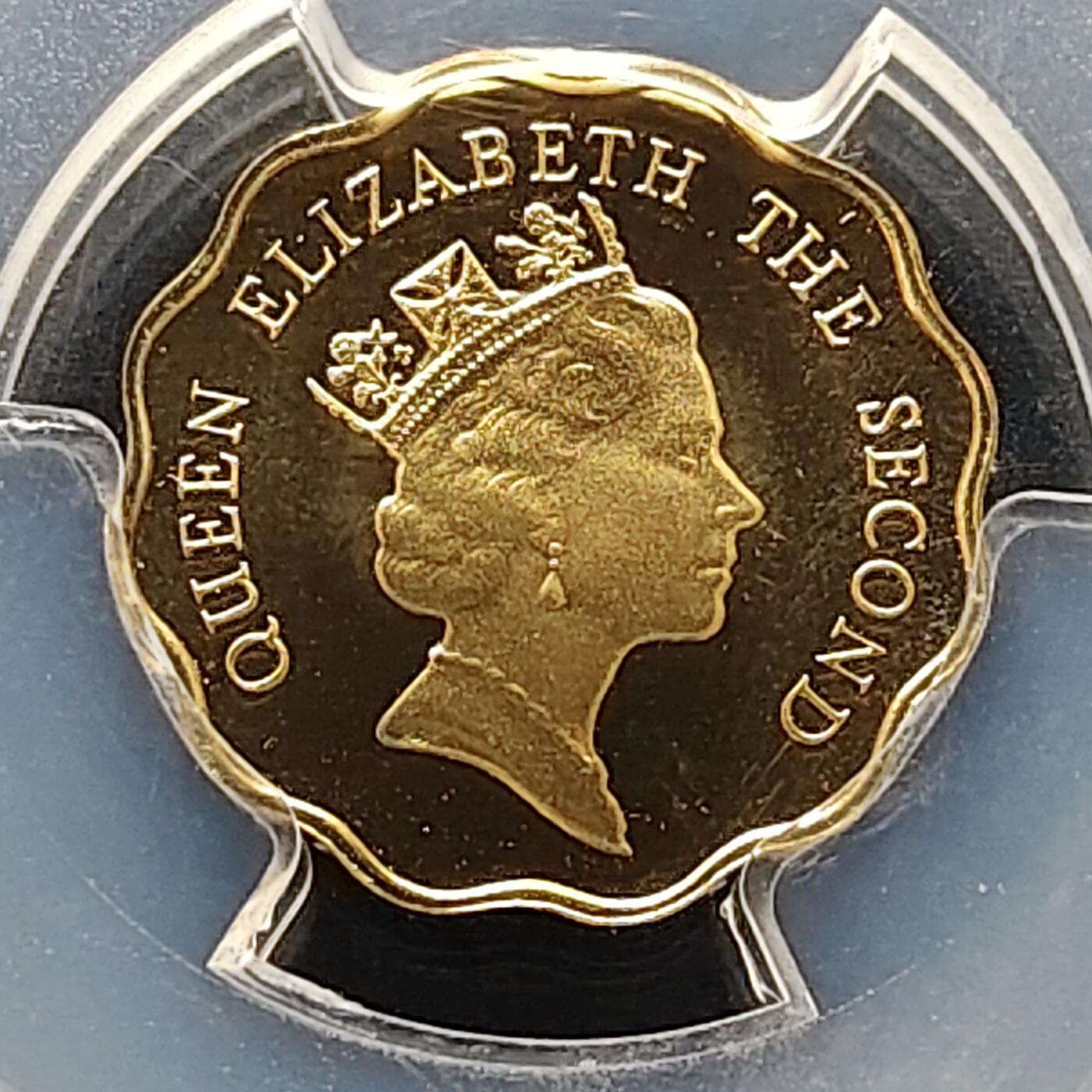 【全场包邮】纯粹捡漏拍505场 【收藏级】香港1988年贰毫精制币-PCGS PR69 DCAM