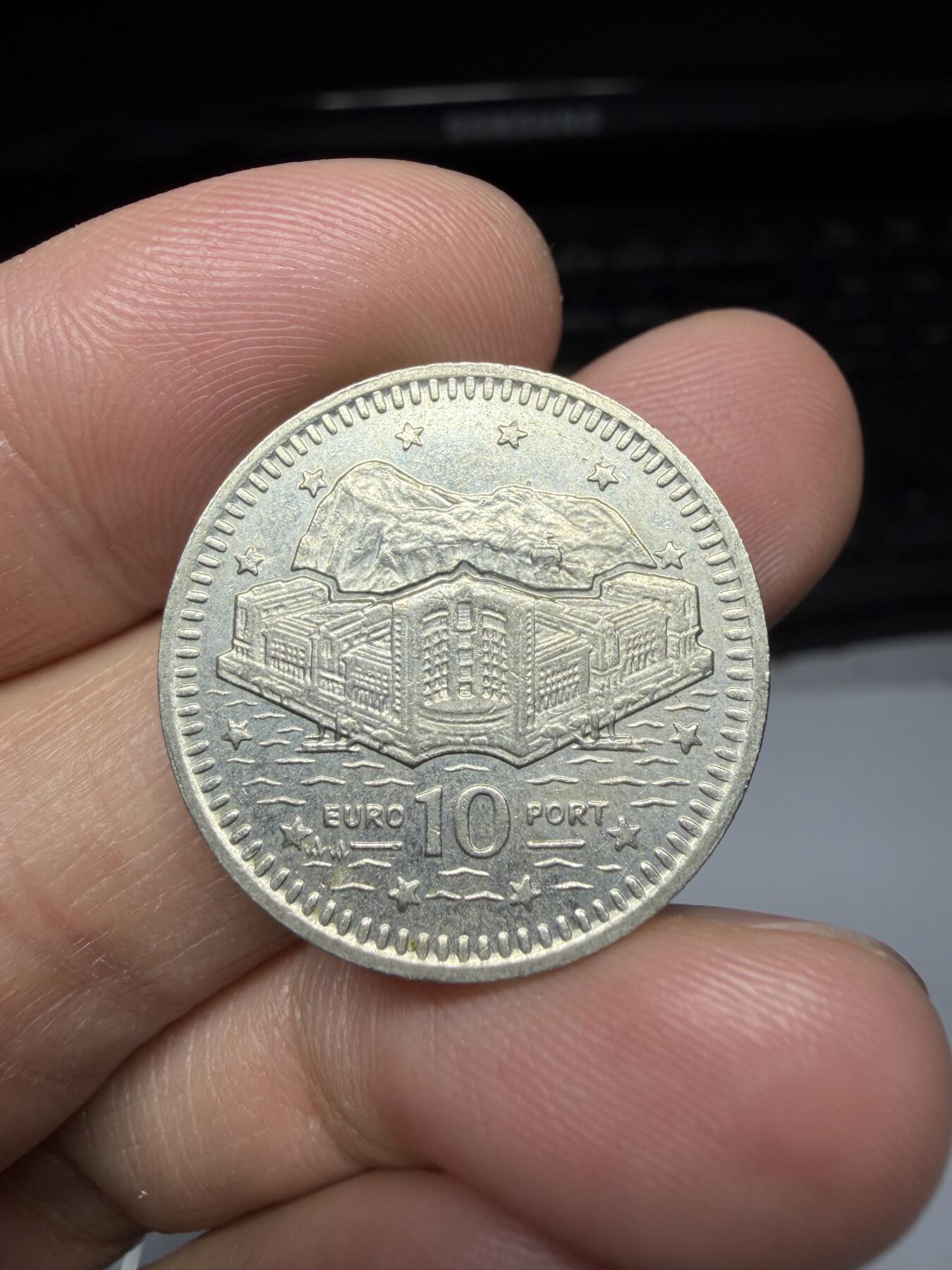 2025年集古藏今外币拍卖第二期-第8场—（总第308拍），可以寄存60天，满160元包邮。 1995年直布罗陀10便士