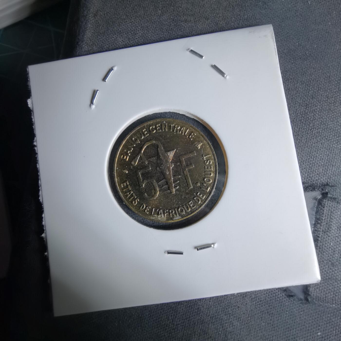 沼泽如烟--第998场 西非1996年5法郎