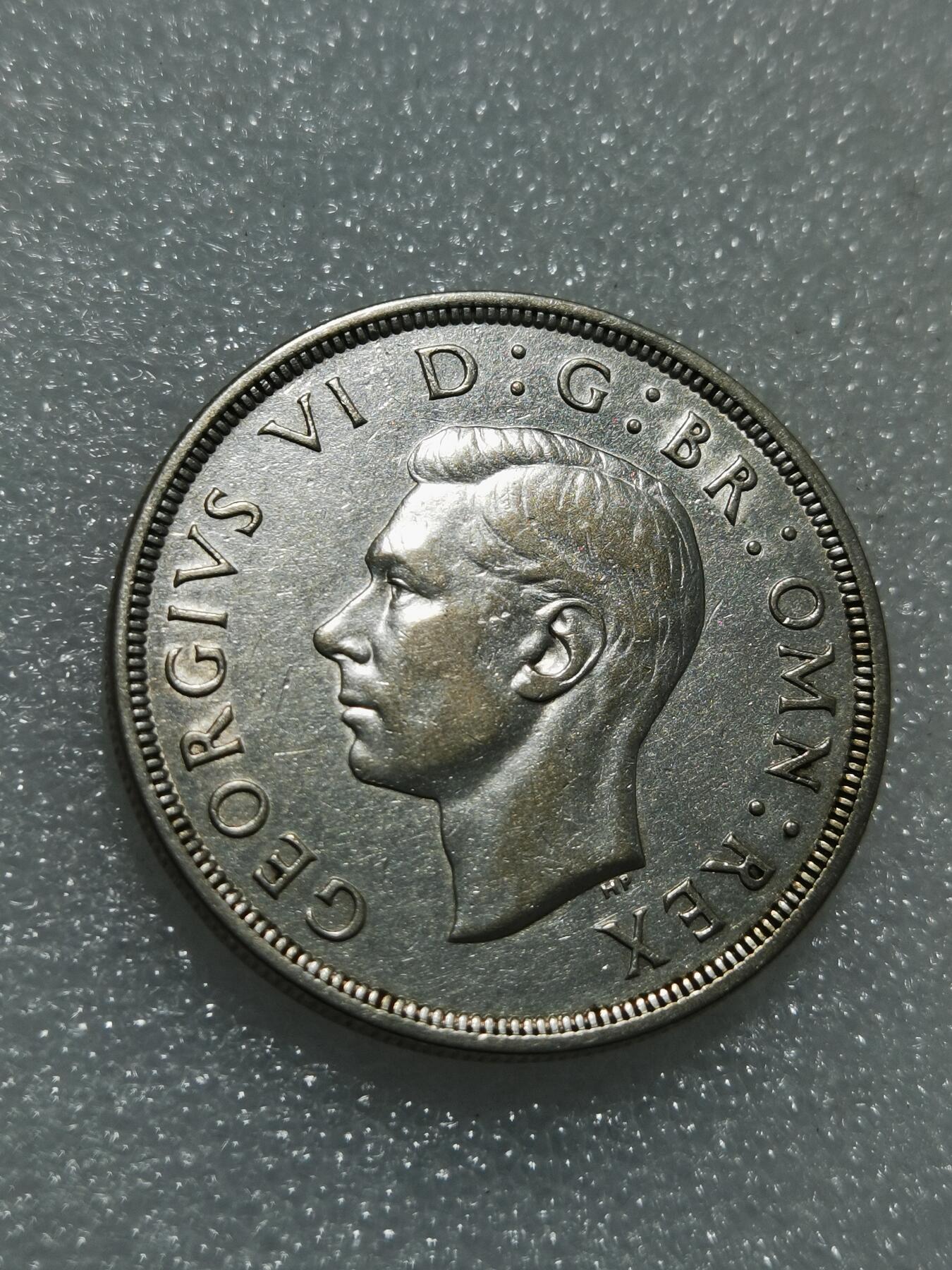 天下钱庄专场欢迎参拍 英国乔治六世登基克朗银币