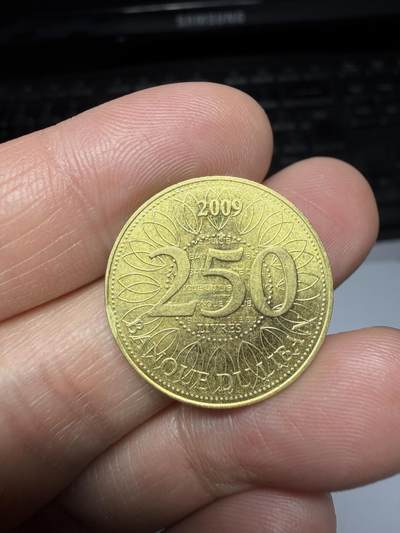 2025年集古藏今外币拍卖第二期-第8场—（总第308拍），可以寄存60天，满160元包邮。 - 2009年黎巴嫩250里亚尔