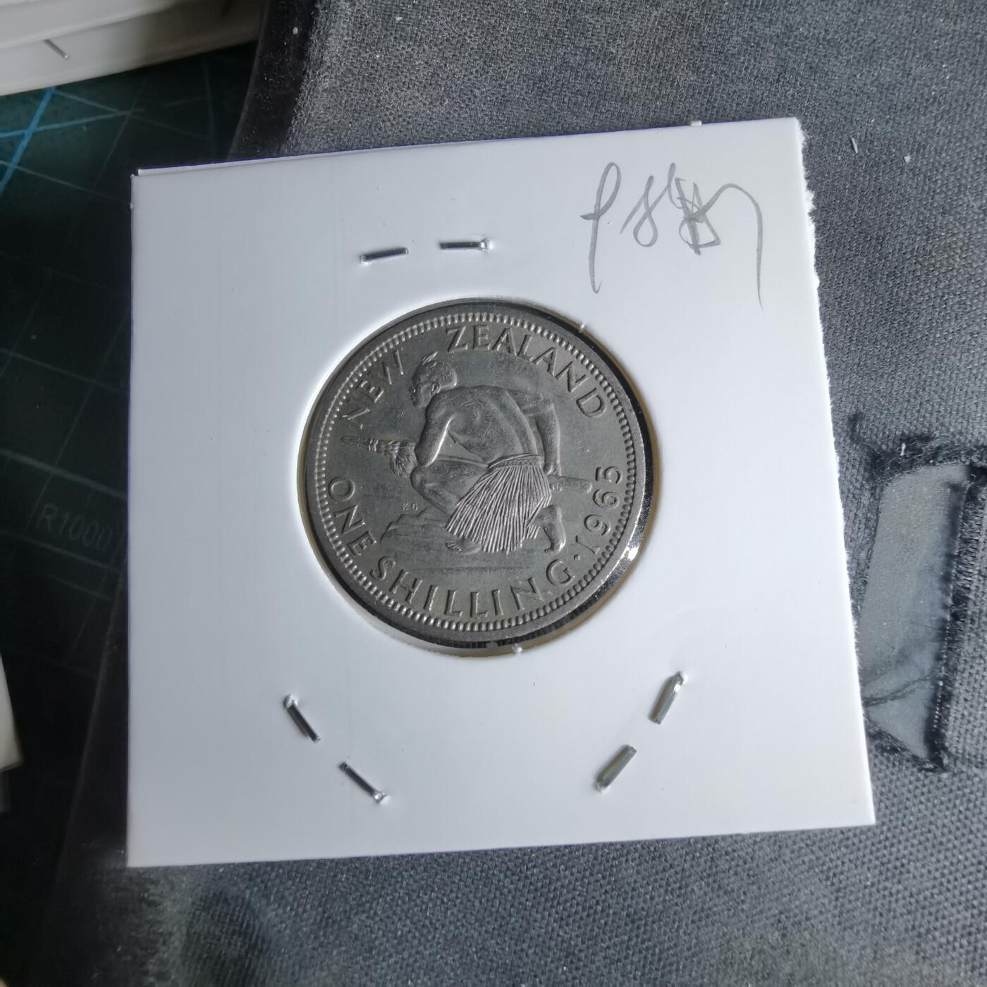 沼泽如烟--第998场 新西兰1965年1先令