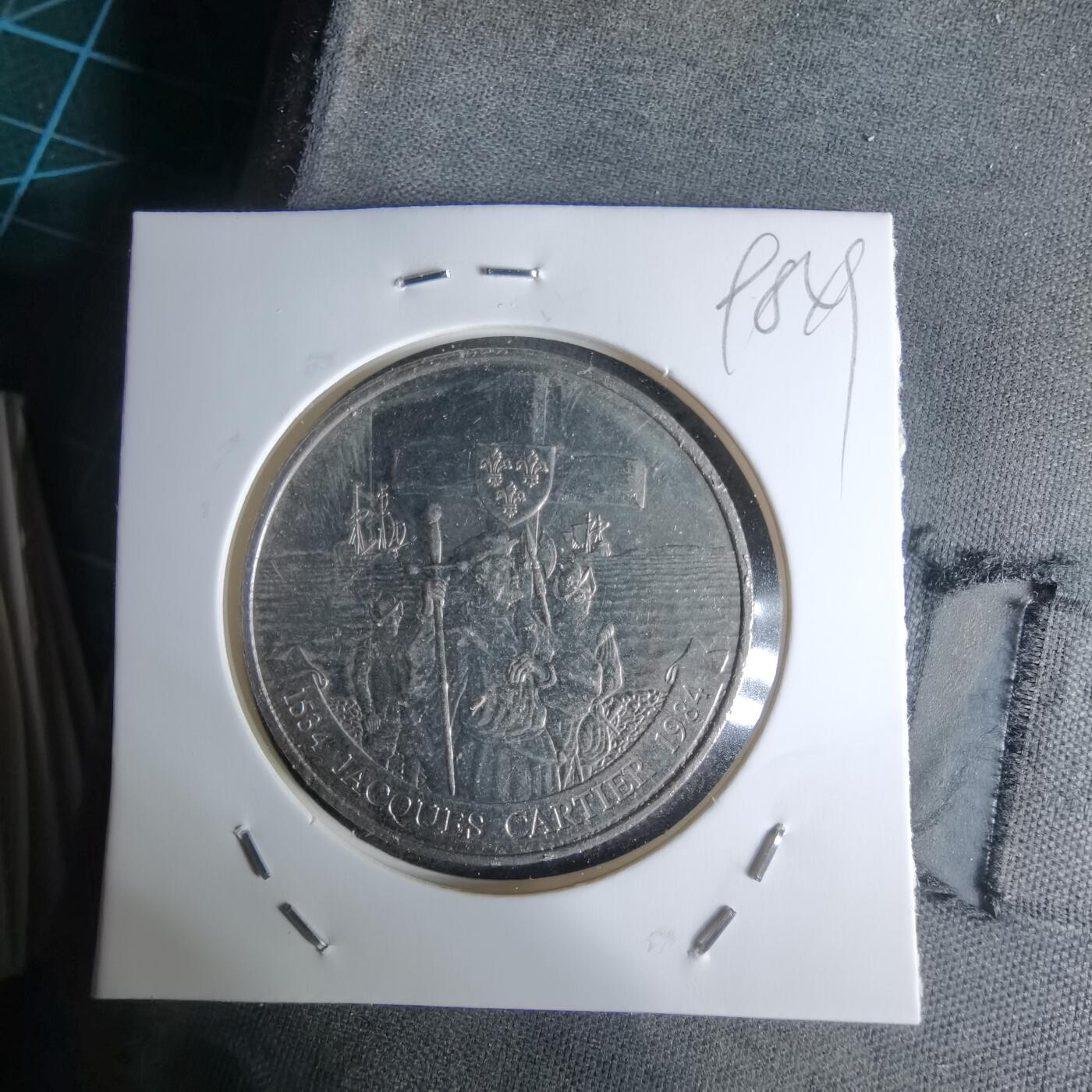 沼泽如烟--第998场 加拿大1984年一元纪念币