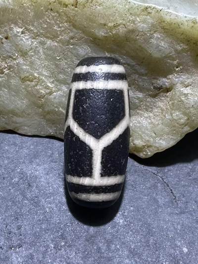 仅此一颗，精品藏传龟甲天珠一颗， - 仅此一颗，精品藏传龟甲天珠一颗，