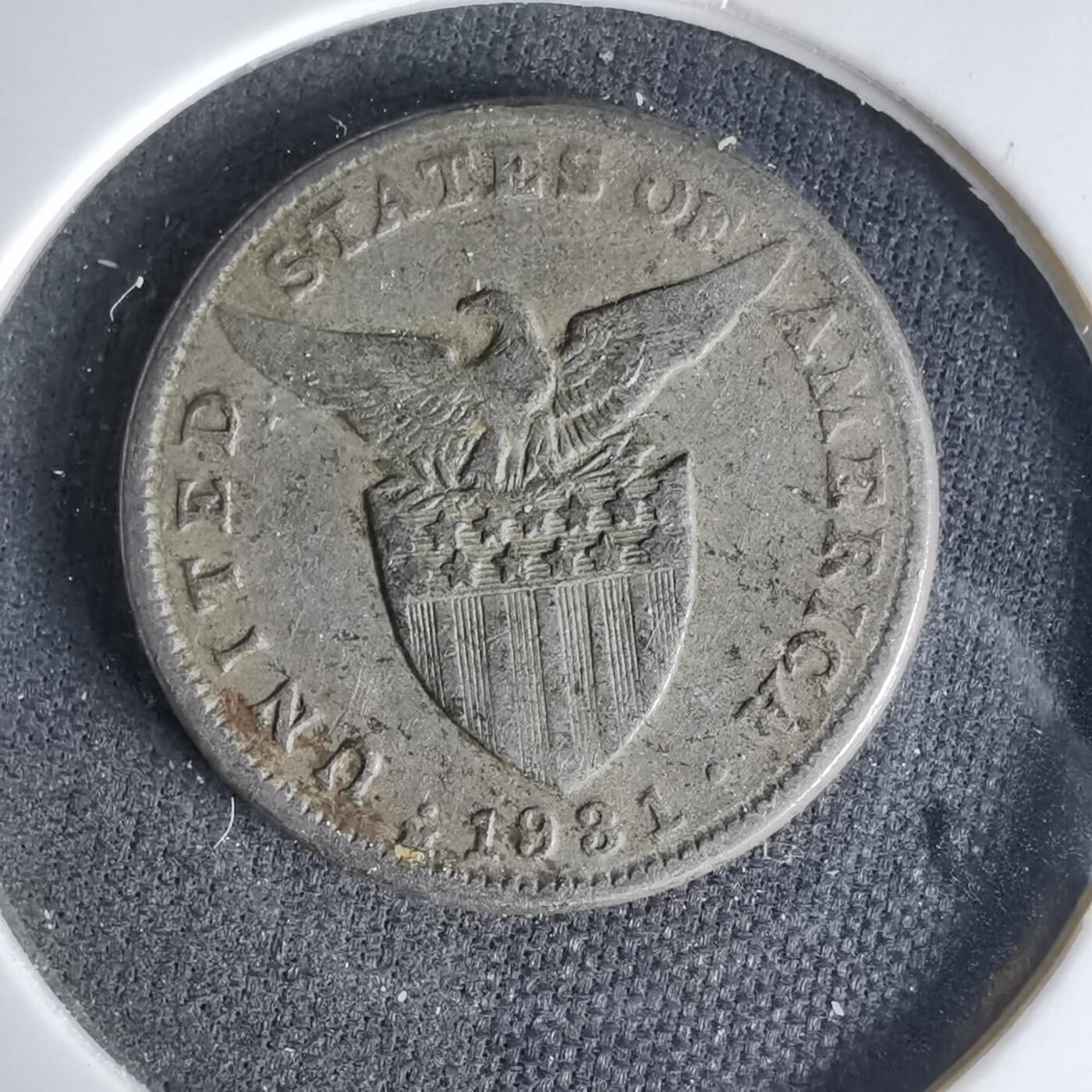 沼泽如烟--第999场 菲律宾1931年五分