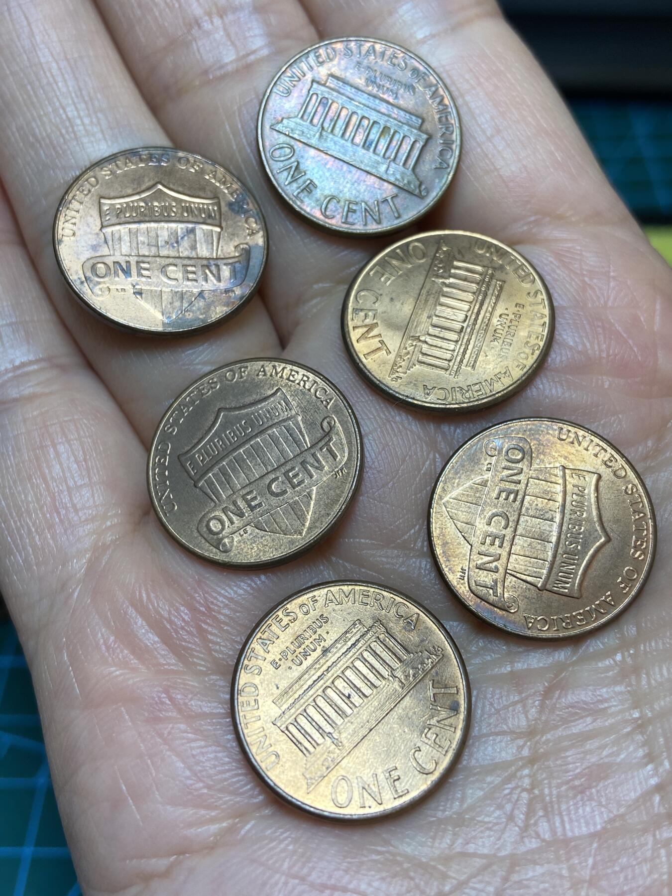 2026年第二十八场(总第一百九十七场）新春初七特拍场(佣金3%最低1元) 原光好品–美国🇺🇸1分6枚：1977年2000年2001年2010年12年14年(无标版和D标丹佛厂造)