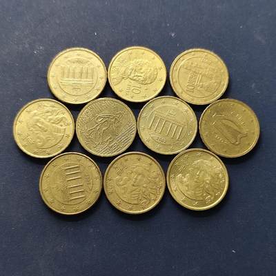 【全场包邮】纯粹捡漏拍504场-更新中 - 欧洲各国各年份10欧分10枚一组