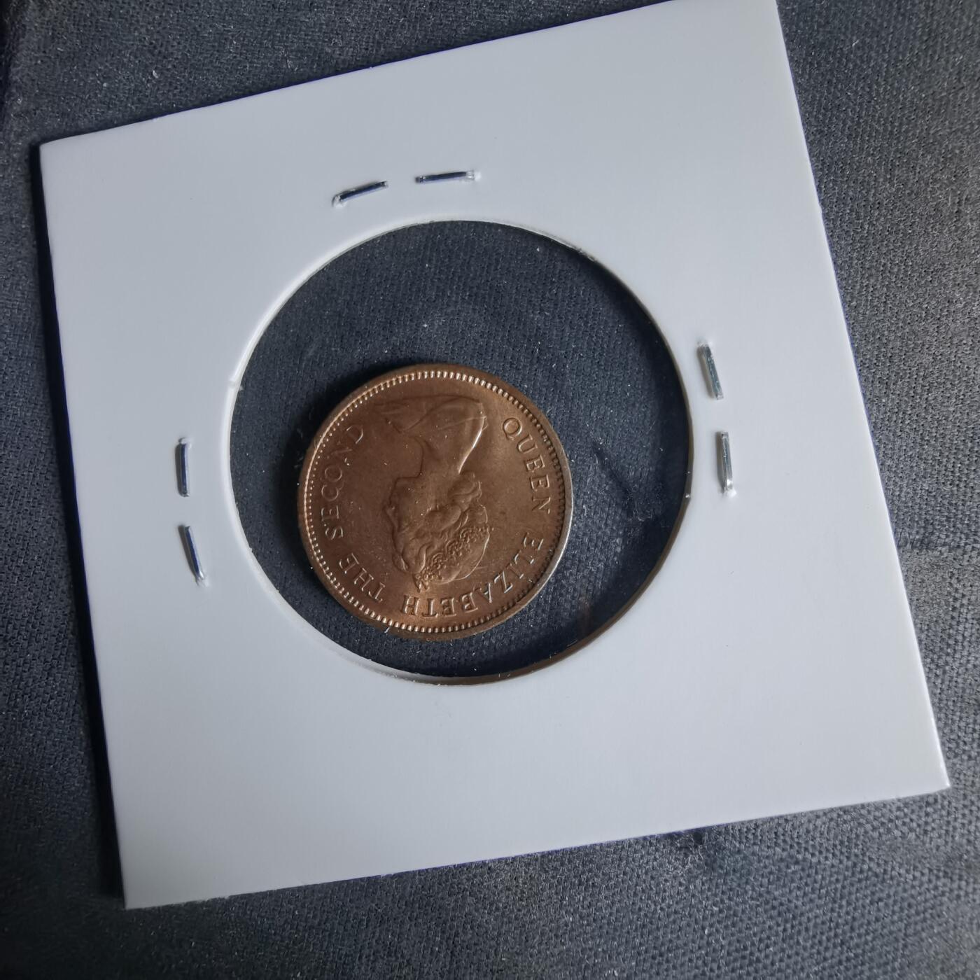 沼泽如烟--第999场 泽西1971年半便士