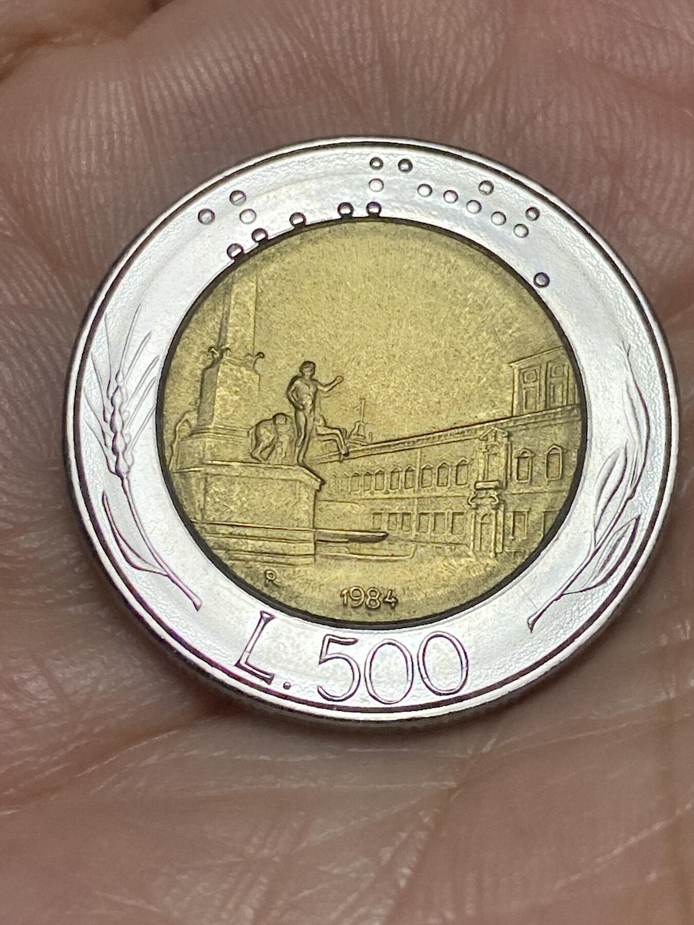 2026年第二十八场(总第一百九十七场）新春初七特拍场(佣金3%最低1元) 意大利🇮🇹1984年500里拉