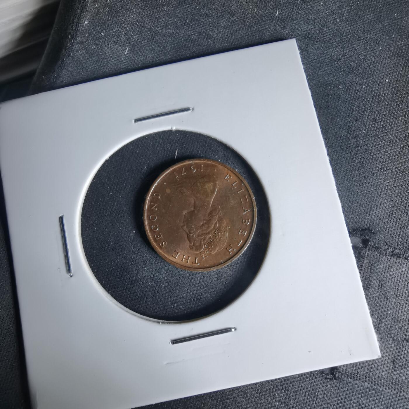 沼泽如烟--第999场 马恩1971年半便士