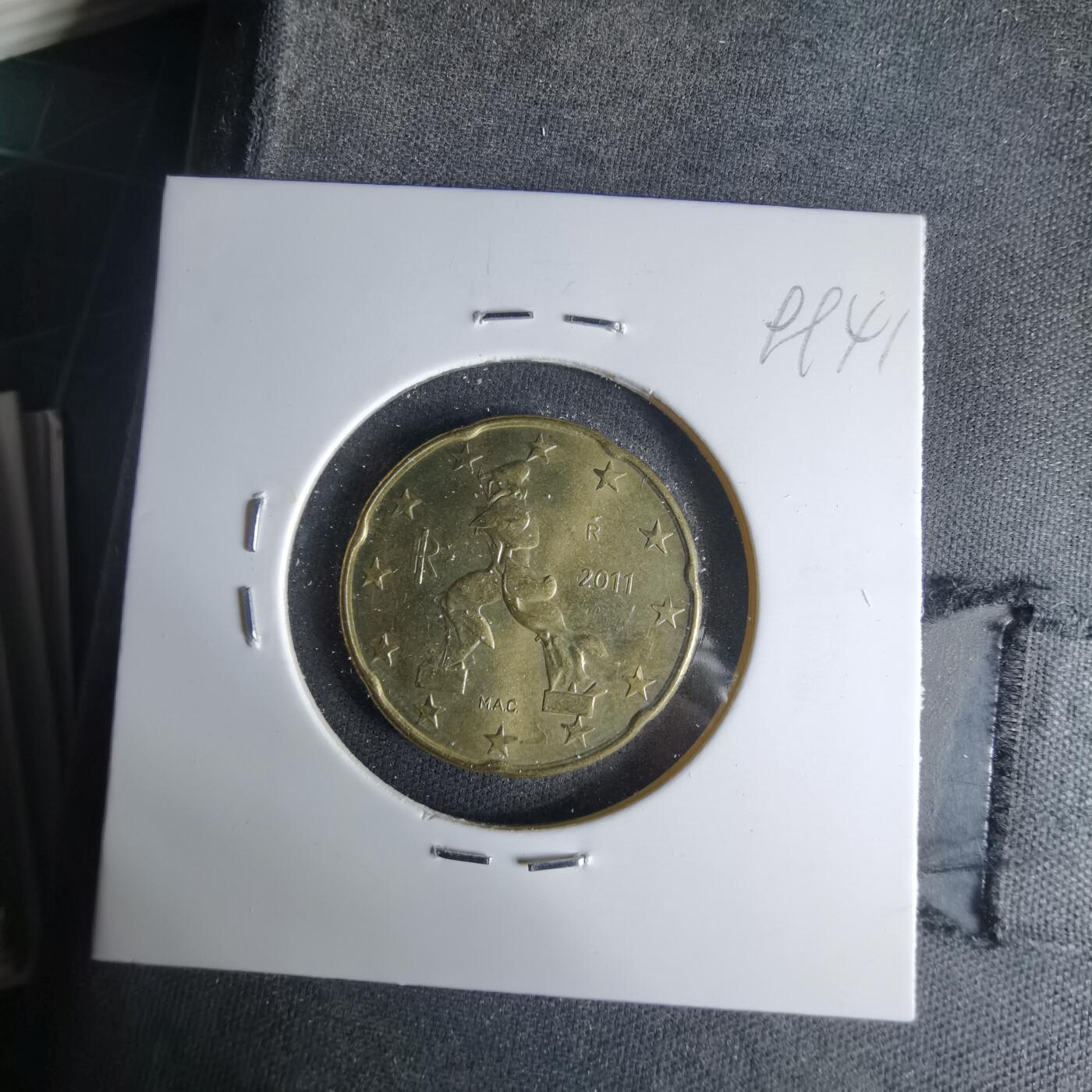 沼泽如烟--第999场 2011年20欧分