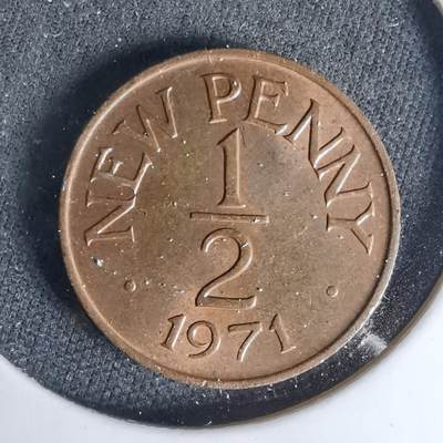 沼泽如烟--第999场 - 根西1971年半便士