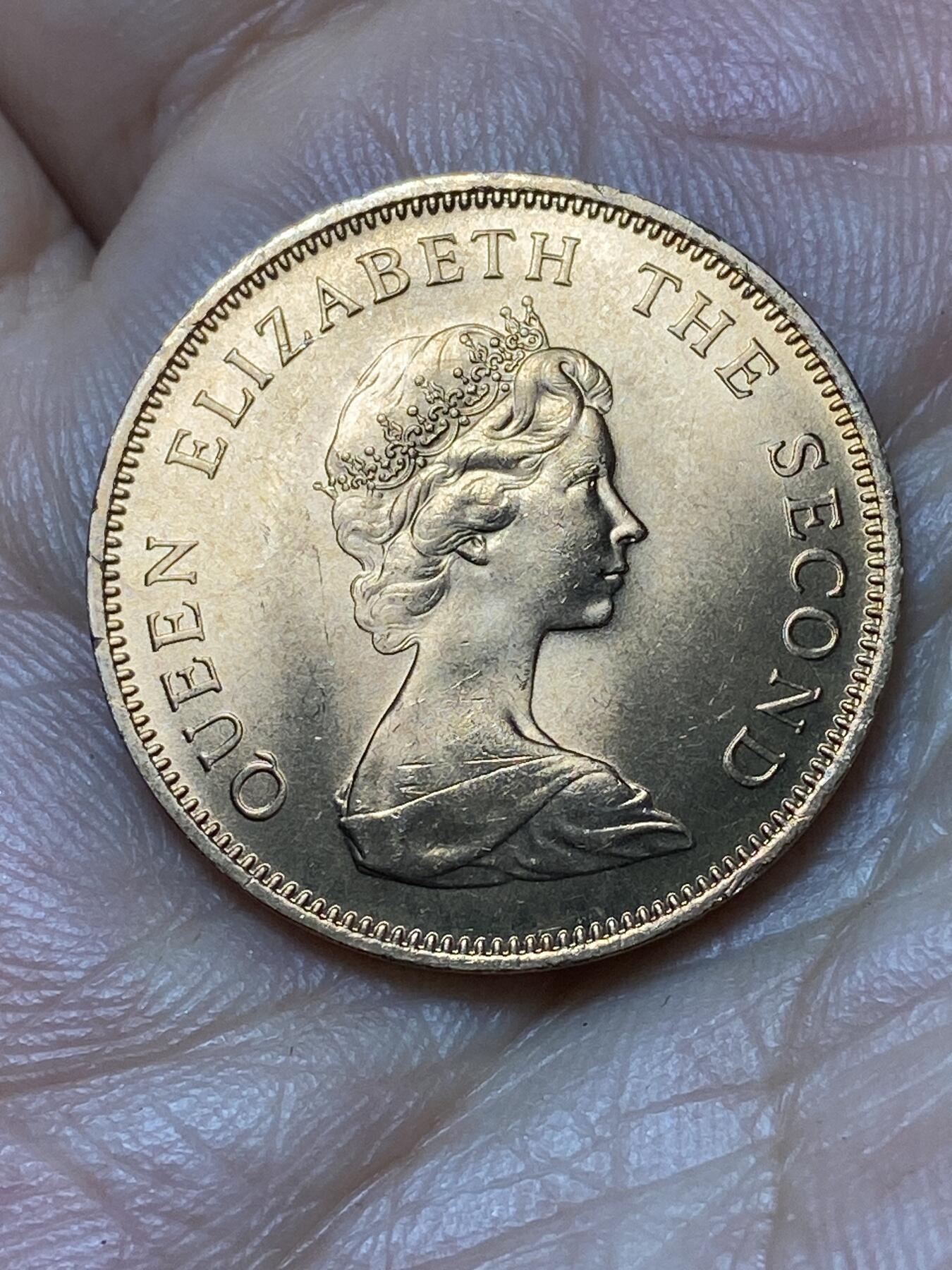 2026年第二十九场(总第一百九十八场）英国一线回流散币新年初九特拍场第一场(免佣金) 原光好品–英属泽西岛🇯🇪1971年2新便士(伊丽莎白二世中年花冠，十进制第一套首发年)