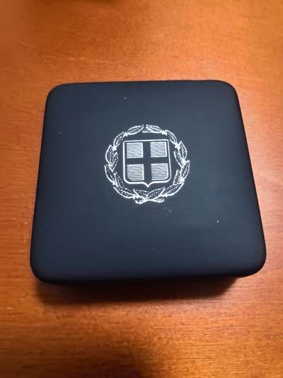 长老汇马年精选第七场拍卖 - 2021希腊革命2欧元精制双金属币，盒证全，1万枚（1）