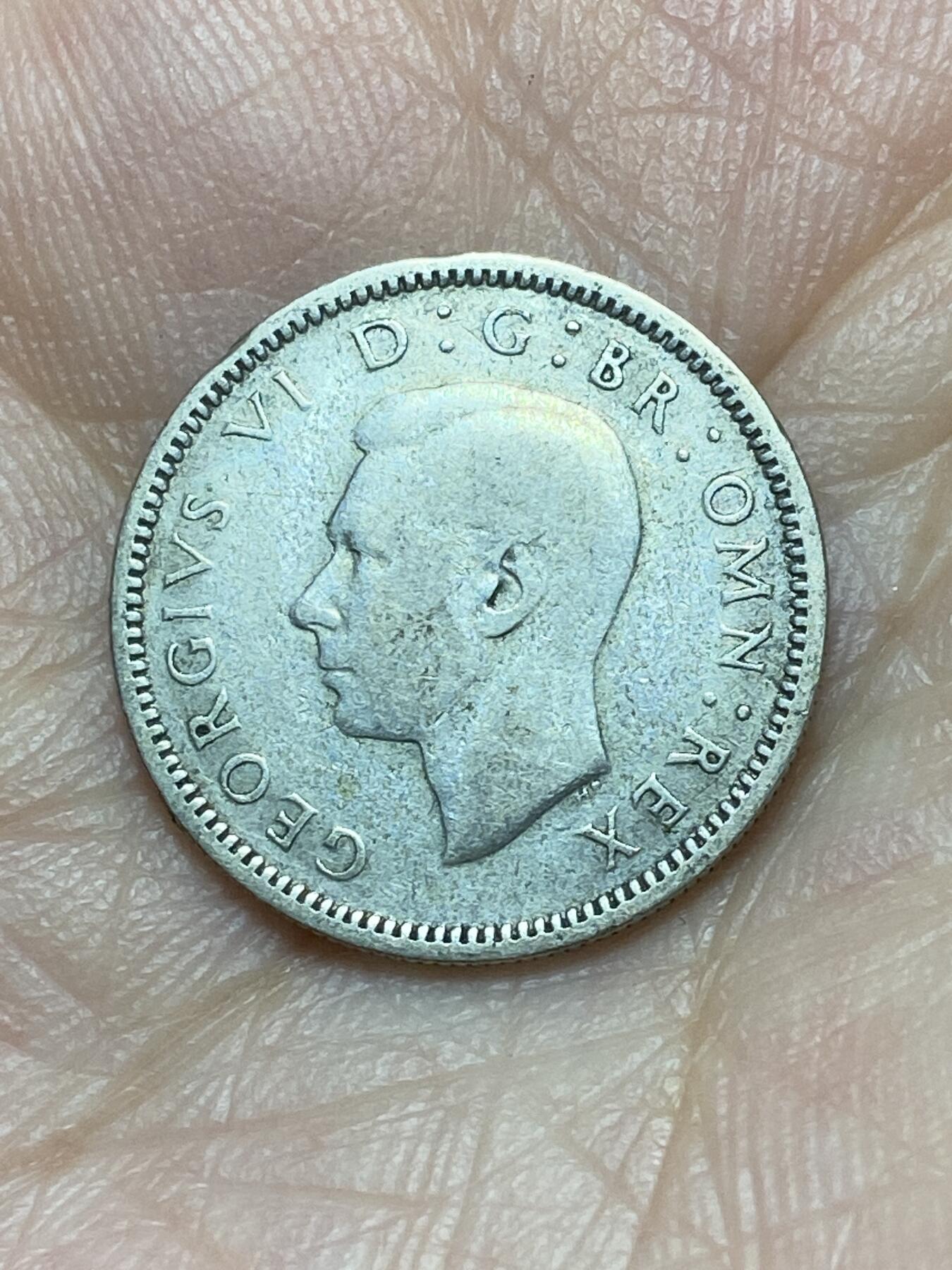 2026年第二十九场(总第一百九十八场）英国一线回流散币新年初九特拍场第一场(免佣金) 英国🇬🇧1939年6便士银币(乔治六世第一版，500银)