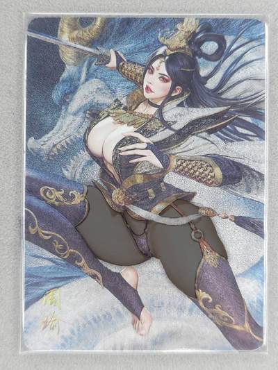 买就送PR！！龙虎卡牌-七六场（满200元包邮，无佣金，每周六结拍，欢迎送拍） - 粗闪卡 燎原焱卡 黑暗王朝三国姬 - 周瑜*