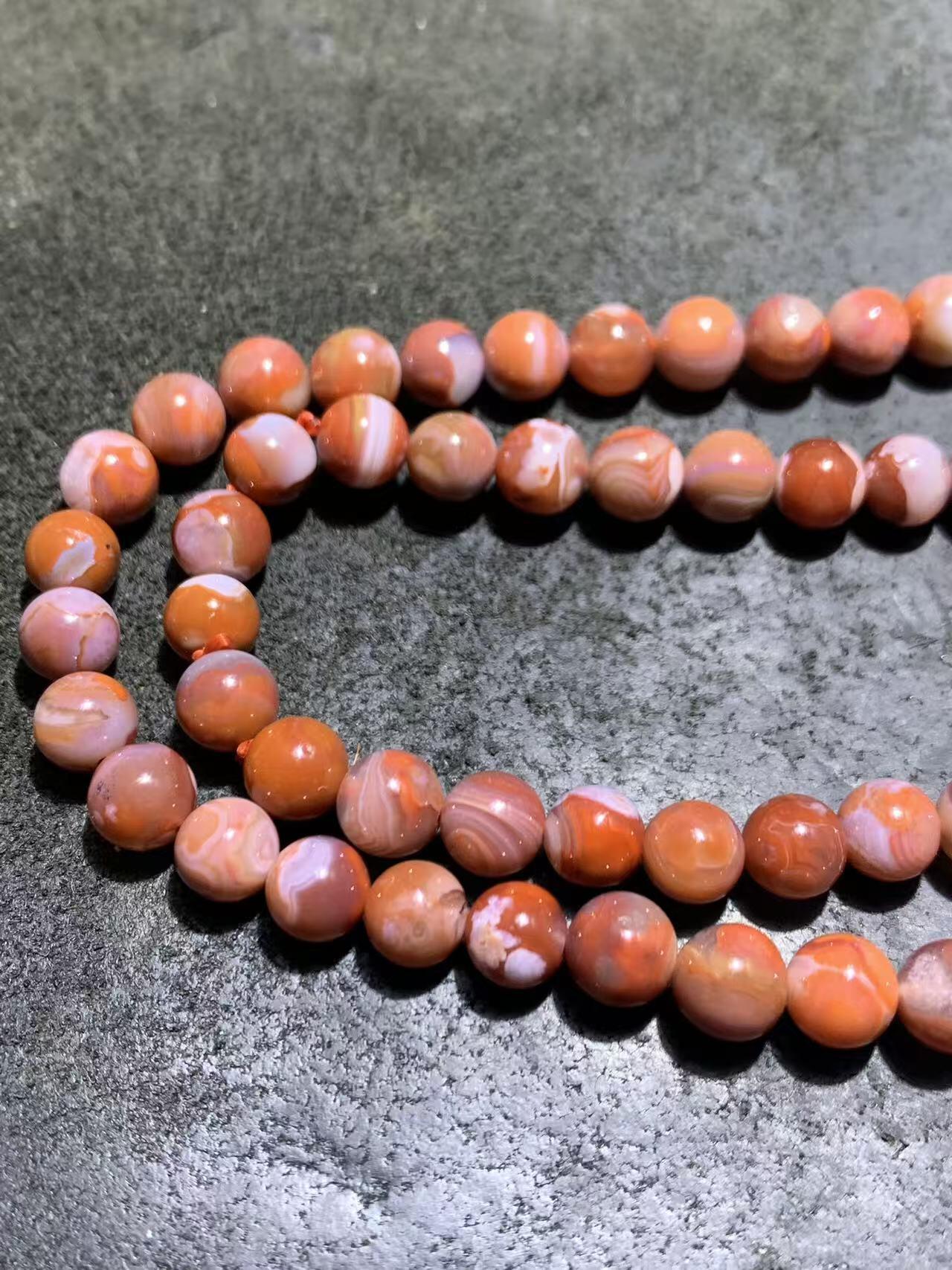 精美川料南红玛瑙108手串一条，，