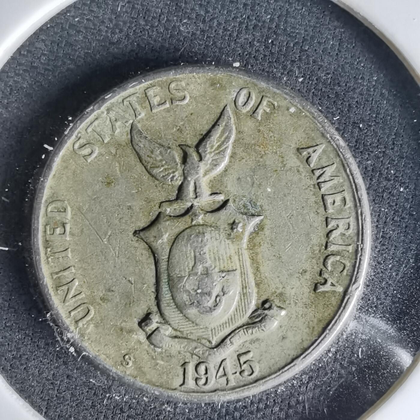 沼泽如烟--第999场 菲律宾1945年五分