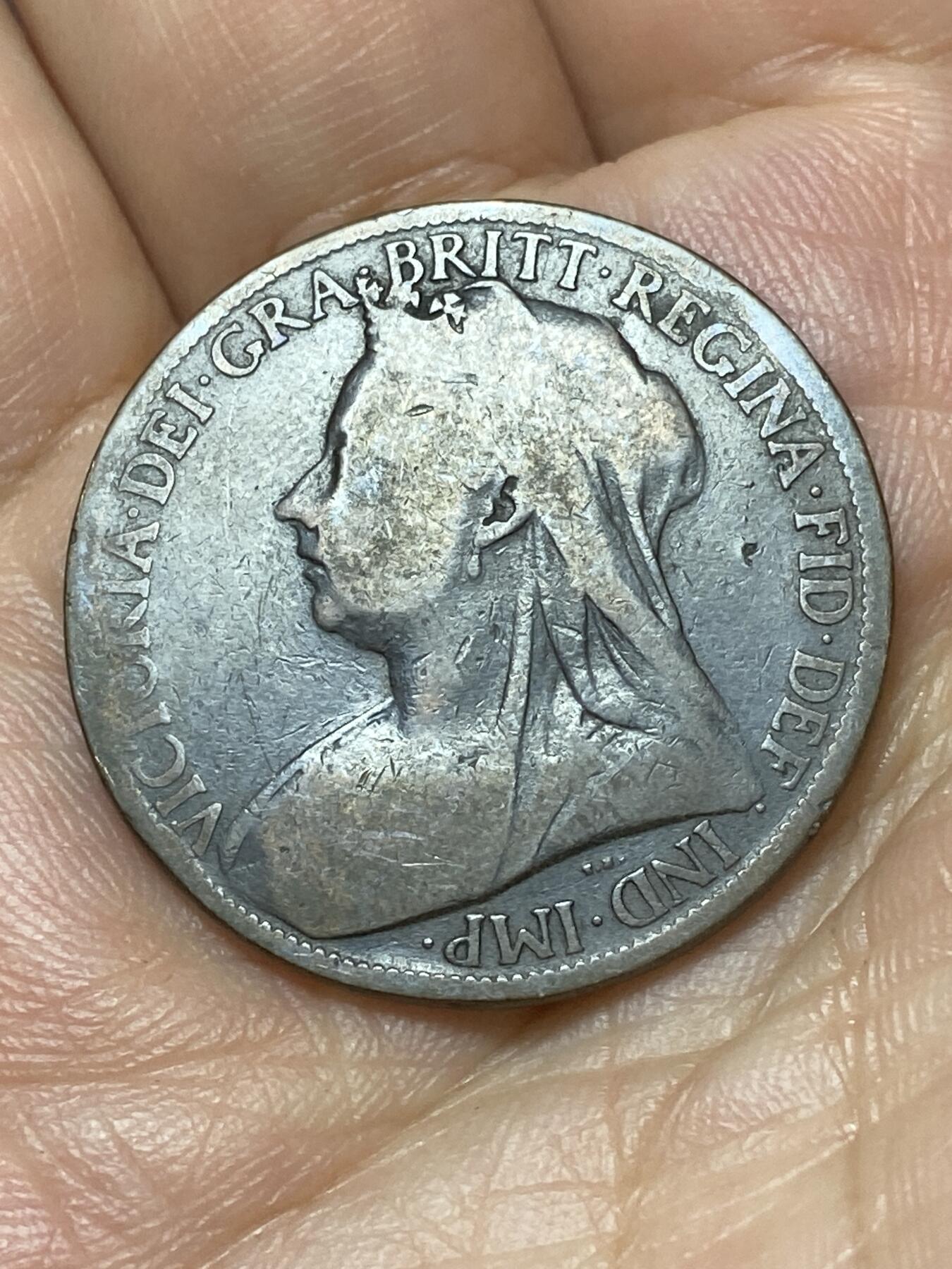 2026年第二十九场(总第一百九十八场）英国一线回流散币新年初九特拍场第一场(免佣金) 英国🇬🇧1901年1便士(维多利亚女王逝世年，老年披纱关门年)