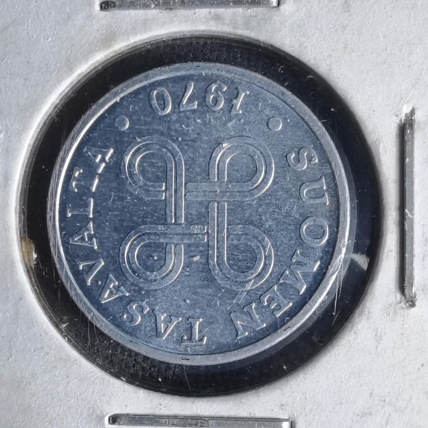 沼泽如烟--第999场 芬兰1970年1芬尼