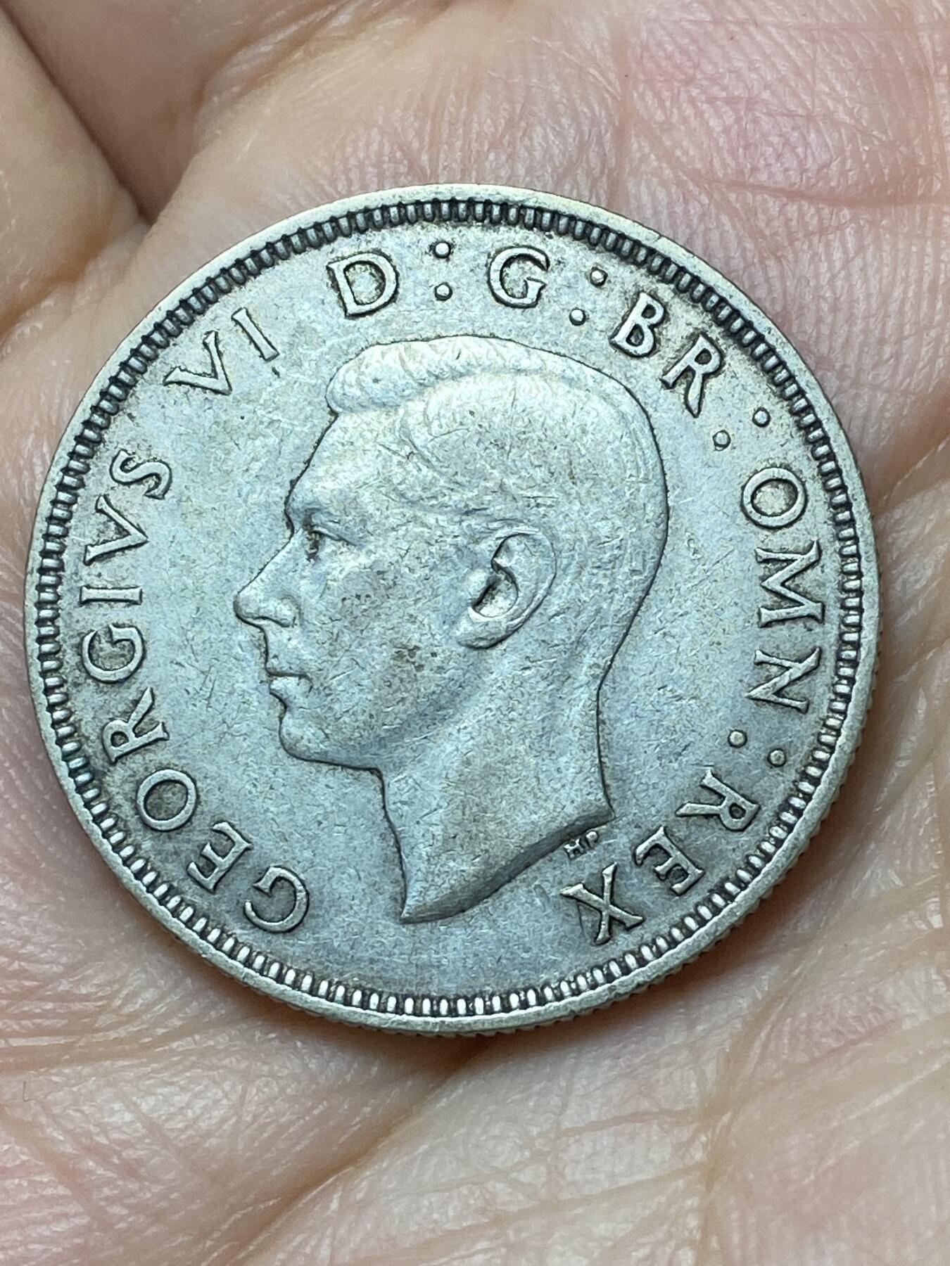 2026年第二十九场(总第一百九十八场）英国一线回流散币新年初九特拍场第一场(免佣金) 英国🇬🇧1938年2先令银币(乔治六世第一版，发行量最少年份)