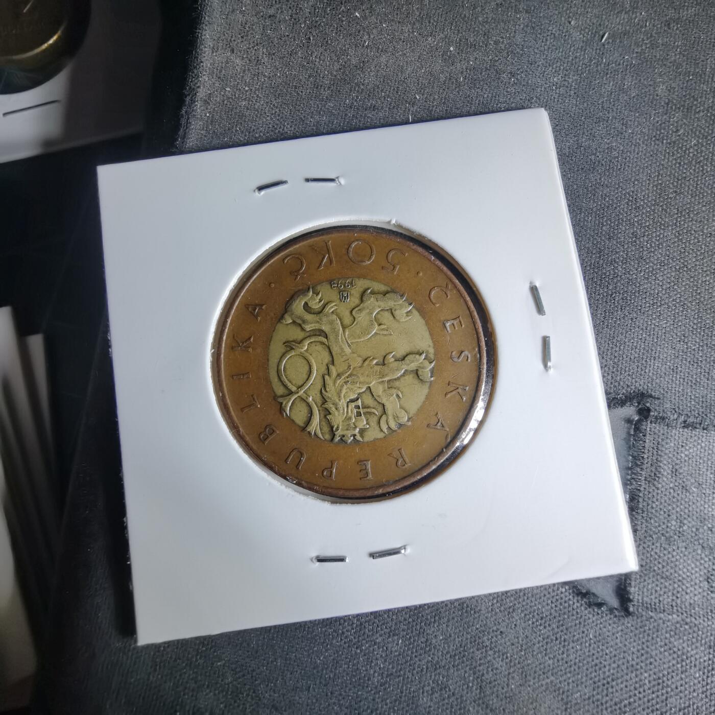 沼泽如烟--第999场 捷克1993年50克朗