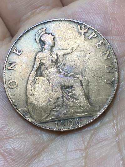 2026年第二十九场(总第一百九十八场）英国一线回流散币新年初九特拍场第一场(免佣金) - 英国🇬🇧1906年1便士(爱德华七世时期)