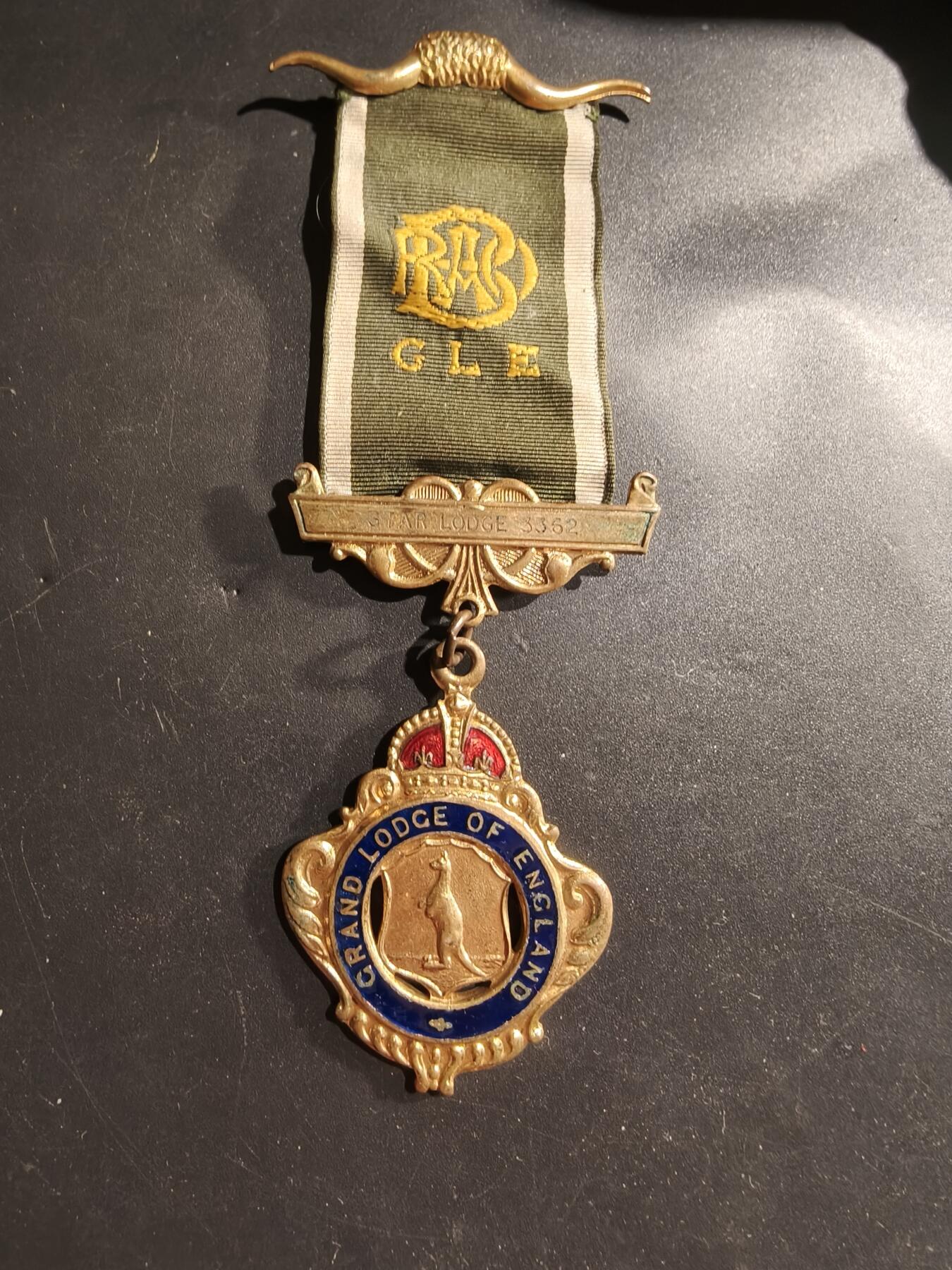 老王徽章第183期 英国皇家野牛兄弟会奖章   实发版