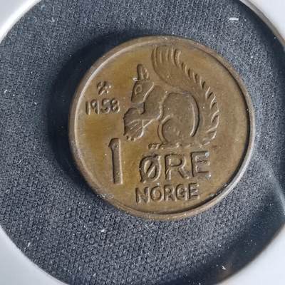 沼泽如烟--第999场 - 挪威1958年1欧尔