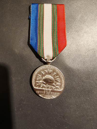 老王徽章第183期 - 法国一战UNC老兵协会纪念章