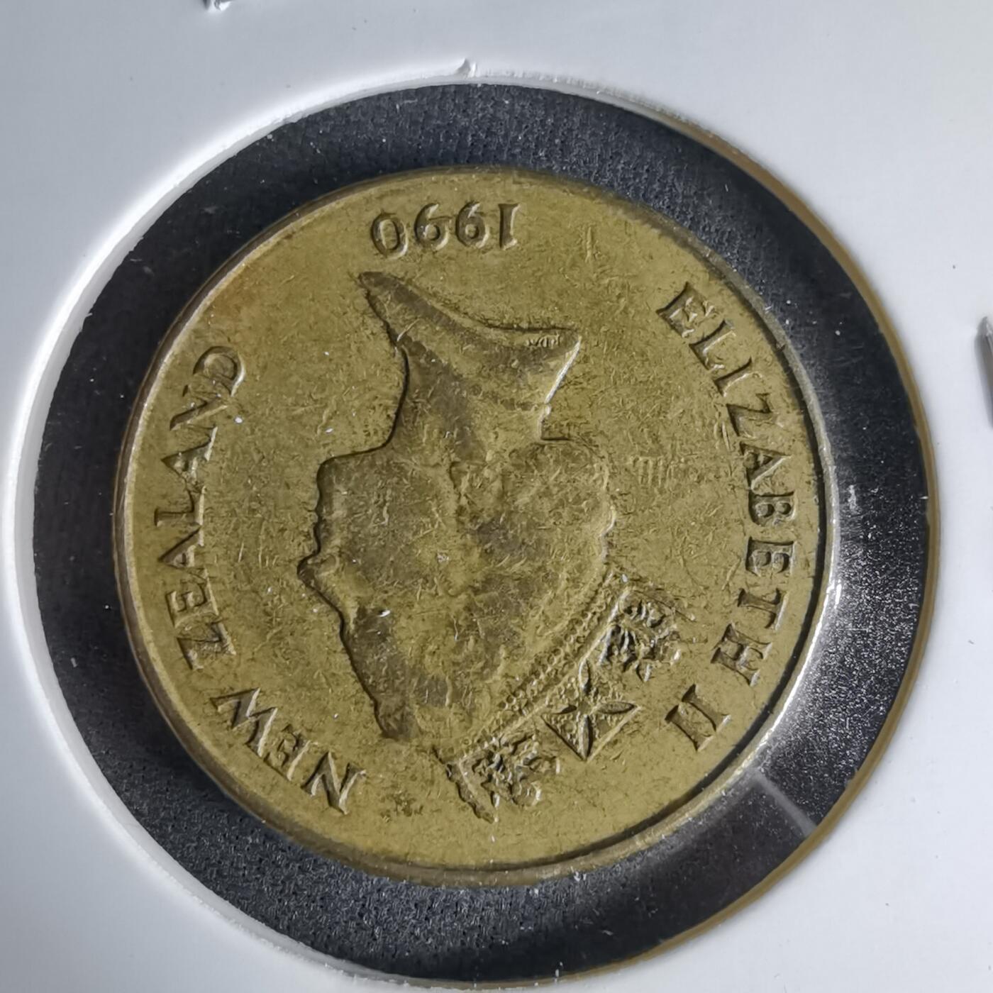 沼泽如烟--第999场 新西兰1990年一元